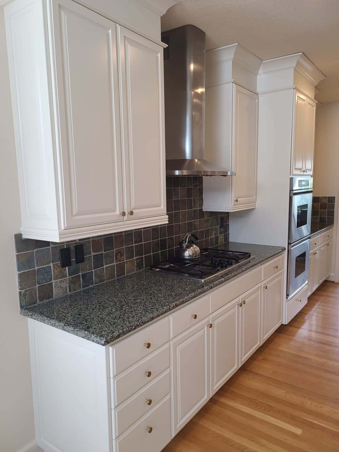 Photo of Cabinets and handrail project in SW Portland in Portland, Oregon