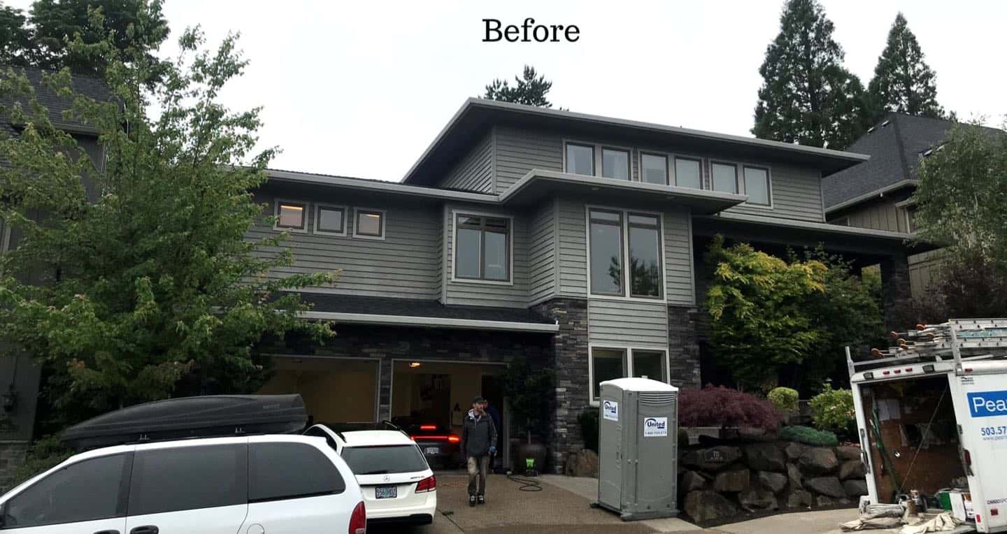 Photo of Modern Home Re-Paint, NW Portland in Portland, Oregon