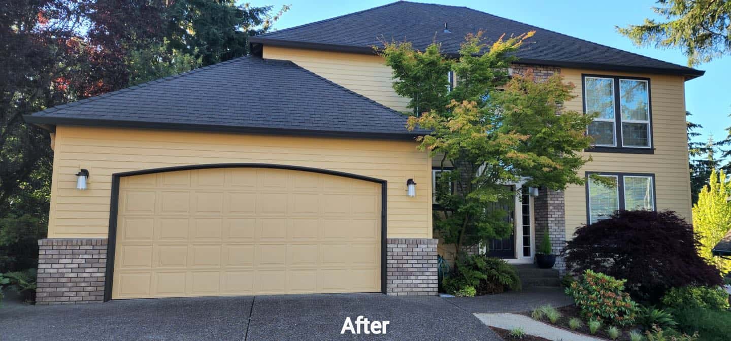 Photo of This Portland home got an exterior paint job and the homeowner said "Working with Pearl Painters was a wonderful experience." Read on to find out why! in Portland, Oregon