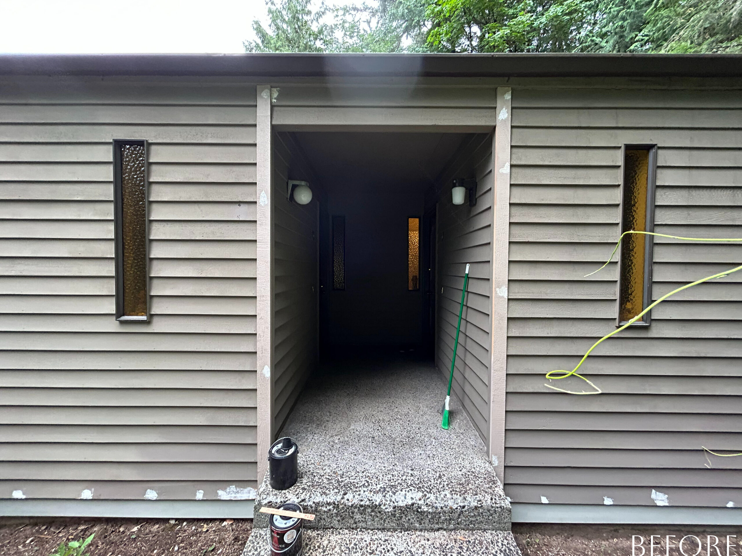 Photo of Exterior Paint Project Gives a Fresh Feel to This Portland Home in Portland, Oregon