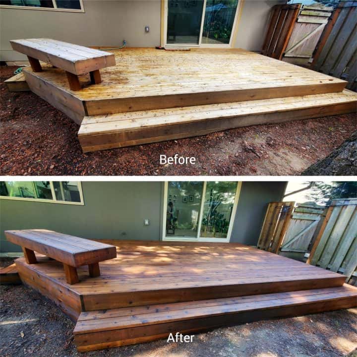 Professional Deck Refinishing & Staining in Portland home