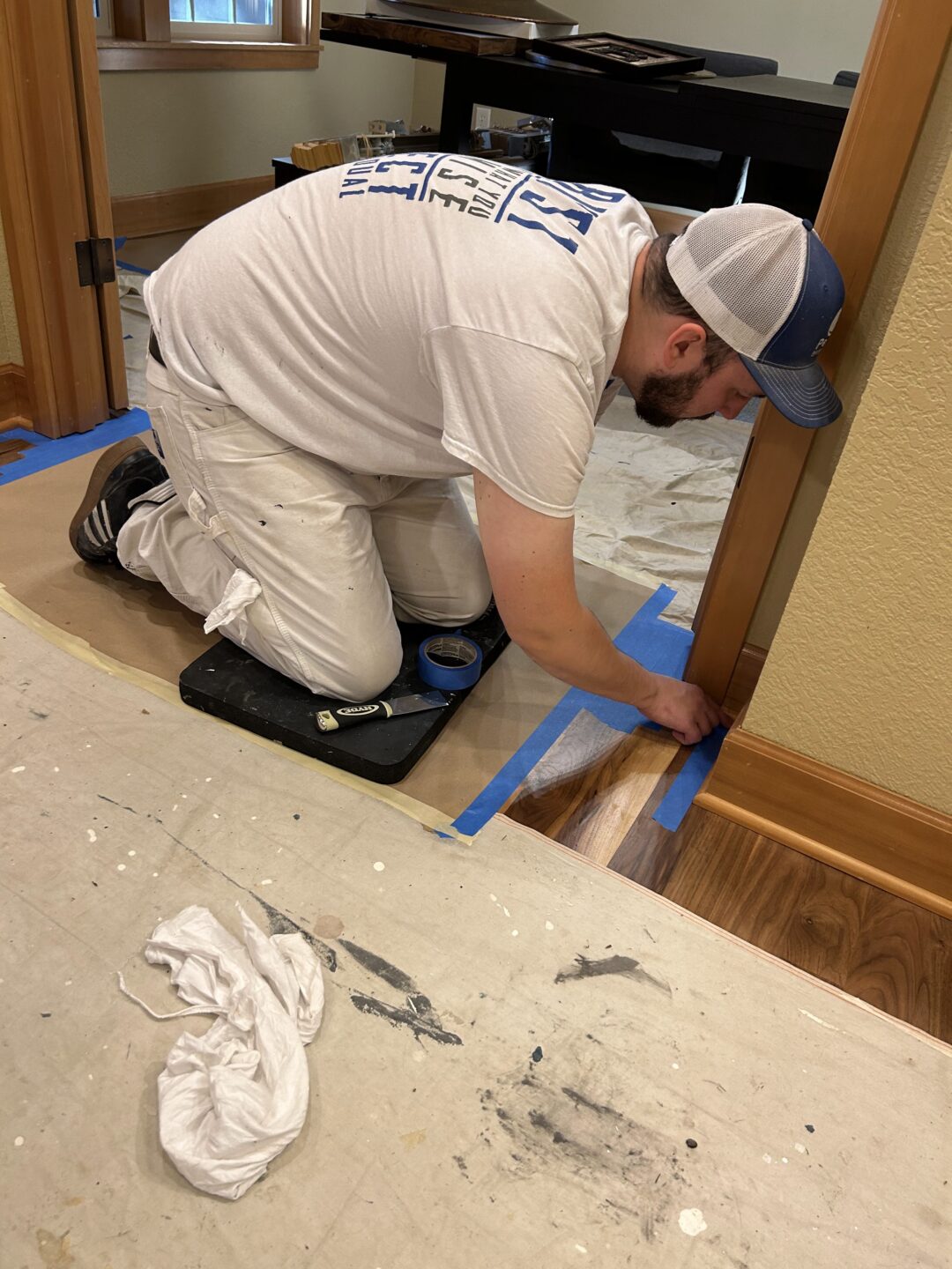 Should I Paint Before or After Installing New Flooring?