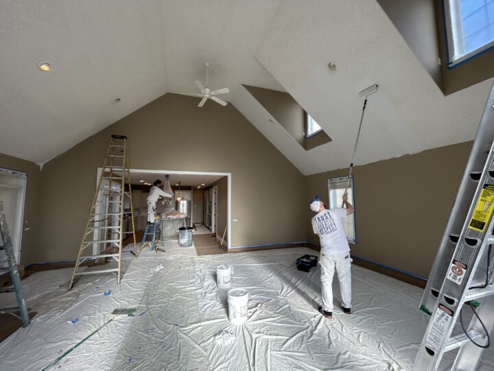 Photo of Moving and Protecting Furniture Before Painting in Portland, Oregon